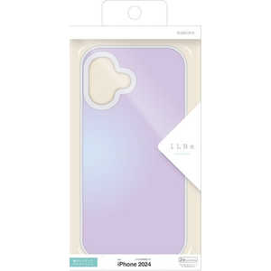 ラスタバナナ iPhone 16(6.1インチ)iLBE ハイブリッドケース TPU×PC グラデーション パープル 8186IP461HPPU ラスタバナナ iPhone 16(6.1インチ)iLBE ハイブリッドケース TPU×PC グラデーション パープル 8186IP461HPPU