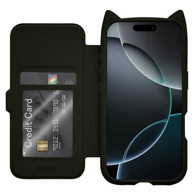 獅子文路品 ラスタバナナ iPhone 16(6.1インチ)mimi 猫耳ハイブリッドケース