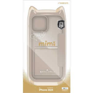 ラスタバナナ iPhone 16 Pro(6.3インチ) mimi 猫耳手帳型ハイブリッドケース TPU×PC MIL規格準拠 トープ 8200IP461PBHPTA ラスタバナナ iPhone 16 Pro(6.3インチ) mimi 猫耳手帳型ハイブリッドケース TPU×PC MIL規格準拠 トープ 8200IP461PBHPTA