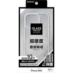 ラスタバナナ iPhone 16 Pro(6.3インチ) ハイブリッドケース TPU×GLASS 10H クリア 8208IP461PHGCL ラスタバナナ iPhone 16 Pro(6.3インチ) ハイブリッドケース TPU×GLASS 10H クリア 8208IP461PHGCL
