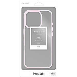 ラスタバナナ iPhone 16 Pro(6.3インチ) aurora ハイブリッドケース TPU×PC オーロラフレーム ピンククリア 8226IP461PHPPK ラスタバナナ iPhone 16 Pro(6.3インチ) aurora ハイブリッドケース TPU×PC オーロラフレーム ピンククリア 8226IP461PHPPK