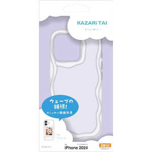 ラスタバナナ iPhone 16 Pro(6.3インチ) KAZARITAI TPUケース ウェーブフレーム クリア 8234IP461PTPCL ラスタバナナ iPhone 16 Pro(6.3インチ) KAZARITAI TPUケース ウェーブフレーム クリア 8234IP461PTPCL