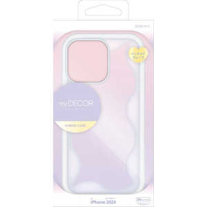 ラスタバナナ iPhone 16 Pro(6.3インチ) MY.DECOR ウェーフTPU゛ケース - inside - クリアラメ 8237IP461PTPCL ラスタバナナ iPhone 16 Pro(6.3インチ) MY.DECOR ウェーフTPU゛ケース - inside - クリアラメ 8237IP461PTPCL