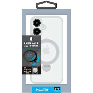 ラスタバナナ iPhone 16 Plus(6.7インチ) ZEROSAFE Shaft カメラ周囲保護 Magsafe対応 360°回転スタンドケース フロストホワイト 8321IP467ZSFSLWH ラスタバナナ iPhone 16 Plus(6.7インチ) ZEROSAFE Shaft カメラ周囲保護 Magsafe対応 360°回転スタンドケース フロストホワイト 8321IP467ZSFSLWH