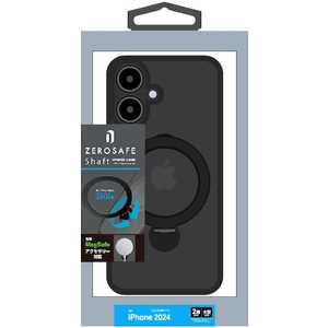 ラスタバナナ iPhone 16 Plus(6.7インチ) ZEROSAFE Shaft カメラ周囲保護 Magsafe対応 360°回転スタンドケース フロストブラック 8322IP467ZSFSLBK ラスタバナナ iPhone 16 Plus(6.7インチ) ZEROSAFE Shaft カメラ周囲保護 Magsafe対応 360°回転スタンドケース フロストブラック 8322IP467ZSFSLBK