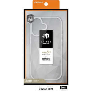 ラスタバナナ iPhone 16(6.1インチ)RHINOX ハイブリッドケース TPU×アクリル 5H 衝撃吸収 MIL規格準拠 クリア 8363IP461HACL ラスタバナナ iPhone 16(6.1インチ)RHINOX ハイブリッドケース TPU×アクリル 5H 衝撃吸収 MIL規格準拠 クリア 8363IP461HACL