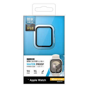 ラスタバナナ Apple Watch Series 8/7 45mm用 ガラス+PC一体型 防水ケース IPX68 クリア GHB4629AW45 ラスタバナナ Apple Watch Series 8/7 45mm用 ガラス+PC一体型 防水ケース IPX68 クリア GHB4629AW45