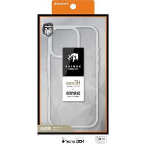 ラスタバナナ iPhone 16 Pro(6.3インチ) RHINOX ハイブリッドケース TPU×アクリル 5H 衝撃吸収 MIL規格準拠 クリア 8373IP461PHACL ラスタバナナ iPhone 16 Pro(6.3インチ) RHINOX ハイブリッドケース TPU×アクリル 5H 衝撃吸収 MIL規格準拠 クリア 8373IP461PHACL