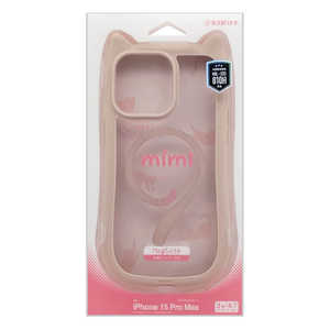 ラスタバナナ iPhone15 Pro Max mimi 猫耳ハイブリッドケース TPU×PC Magsafe対応 MIL規格準拠 スモーキーピンク 8396IP367PHPMSPK ラスタバナナ iPhone15 Pro Max mimi 猫耳ハイブリッドケース TPU×PC Magsafe対応 MIL規格準拠 スモーキーピンク 8396IP367PHPMSPK