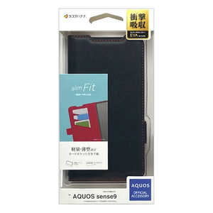ラスタバナナ AQUOS sense9 薄型手帳サイドマグネットケース 衝撃吸収 ブラック×レッド 8406AS9BSMBKR ラスタバナナ AQUOS sense9 薄型手帳サイドマグネットケース 衝撃吸収 ブラック×レッド 8406AS9BSMBKR