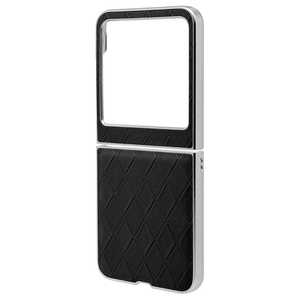 RBSELECT motorola razr 50 ハードケース 格子柄 ブラック 8492MR50PCCBK
