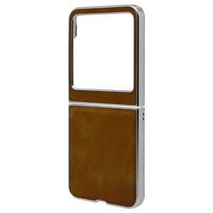 RBSELECT motorola razr 50 ハードケース ソリッドフレーム ブラウン 8505MR50PCSOBR