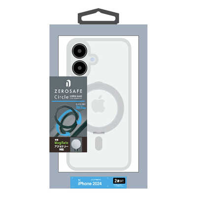 ラスタバナナ iPhone16 ZEROSAFE Circle Magsafe対応 360°回転