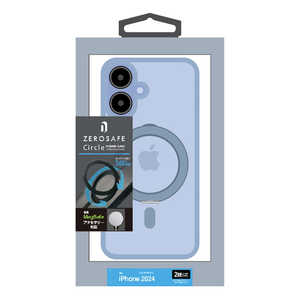 ラスタバナナ iPhone16 ZEROSAFE Circle Magsafe対応 360°回転スタンドケース フロストブルー 8544IP461ZSFCBL ラスタバナナ iPhone16 ZEROSAFE Circle Magsafe対応 360°回転スタンドケース フロストブルー 8544IP461ZSFCBL