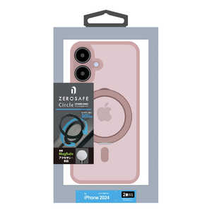 ラスタバナナ iPhone16 ZEROSAFE Circle Magsafe対応 360°回転スタンドケース フロストピンク 8546IP461ZSFCPK ラスタバナナ iPhone16 ZEROSAFE Circle Magsafe対応 360°回転スタンドケース フロストピンク 8546IP461ZSFCPK