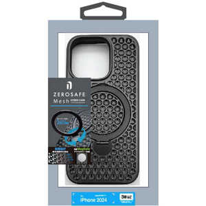 ラスタバナナ iPhone16Pro ZEROSAFE Mesh Magsafe対応 360°回転スタンドケース ブラック 8557IP463ZSFMBK ラスタバナナ iPhone16Pro ZEROSAFE Mesh Magsafe対応 360°回転スタンドケース ブラック 8557IP463ZSFMBK