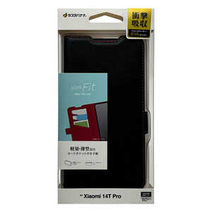 ラスタバナナ Xiaomi 14T Pro 薄型手帳サイドマグネットケース 衝撃吸収 ブラック×レッド 8562XI14TPBSMBKR ラスタバナナ Xiaomi 14T Pro 薄型手帳サイドマグネットケース 衝撃吸収 ブラック×レッド 8562XI14TPBSMBKR