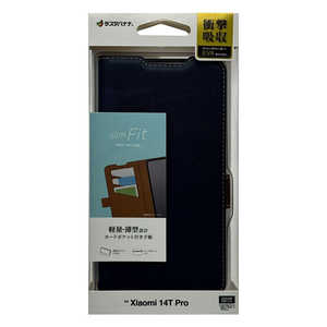ラスタバナナ Xiaomi 14T Pro 薄型手帳サイドマグネットケース 衝撃吸収 ネイビー×ブラウン 8563XI14TPBSMNVB ラスタバナナ Xiaomi 14T Pro 薄型手帳サイドマグネットケース 衝撃吸収 ネイビー×ブラウン 8563XI14TPBSMNVB