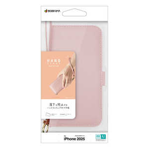 ラスタバナナ iPhone 16e ハンドストラップ付き手帳型ケース ライトピンク 8619IP5EBHSLPK ラスタバナナ iPhone 16e ハンドストラップ付き手帳型ケース ライトピンク 8619IP5EBHSLPK