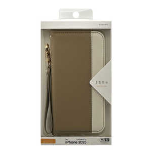 ラスタバナナ iPhone 16e iLBE 手帳型ケース+ハンドストラップ エトープ 8627IP5EBHSEPBE ラスタバナナ iPhone 16e iLBE 手帳型ケース+ハンドストラップ エトープ 8627IP5EBHSEPBE