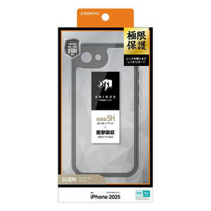 ラスタバナナ iPhone 16e RHINOX 極限保護 ハイブリッドケース TPU×アクリル 5H 衝撃吸収 MIL規格準拠 ブラッククリア 8644IP5EHALBK ラスタバナナ iPhone 16e RHINOX 極限保護 ハイブリッドケース TPU×アクリル 5H 衝撃吸収 MIL規格準拠 ブラッククリア 8644IP5EHALBK