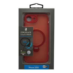 ラスタバナナ iPhone 16e ZEROSAFE Shaft Magsafe対応 360°回転スタンドケース フロスト レッド 8652IP5EZSFSRD ラスタバナナ iPhone 16e ZEROSAFE Shaft Magsafe対応 360°回転スタンドケース フロスト レッド 8652IP5EZSFSRD