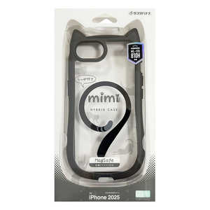 ラスタバナナ iPhone 16e mimi 猫耳ハイブリッドケース TPU×PC Magsafe対応 MIL規格準拠 ブラック 8658IP5EHPMBK ラスタバナナ iPhone 16e mimi 猫耳ハイブリッドケース TPU×PC Magsafe対応 MIL規格準拠 ブラック 8658IP5EHPMBK