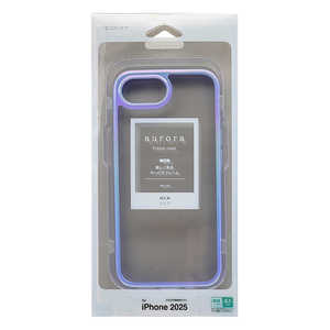 ラスタバナナ iPhone 16e aurora ハイブリッドケース TPU×PC オーロラフレーム パープルクリア 8662IP5EHPPU ラスタバナナ iPhone 16e aurora ハイブリッドケース TPU×PC オーロラフレーム パープルクリア 8662IP5EHPPU