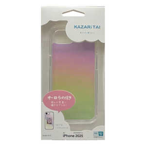 ラスタバナナ iPhone 16e KAZARITAI ハイブリッドケース TPU×PC オーロラクリア 8689IP5EHPCL ラスタバナナ iPhone 16e KAZARITAI ハイブリッドケース TPU×PC オーロラクリア 8689IP5EHPCL