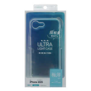 ラスタバナナ iPhone 16e ULTRA LIGHT 極薄設計PCケース 0.6mm クリア 8690IP5EPCCL ラスタバナナ iPhone 16e ULTRA LIGHT 極薄設計PCケース 0.6mm クリア 8690IP5EPCCL
