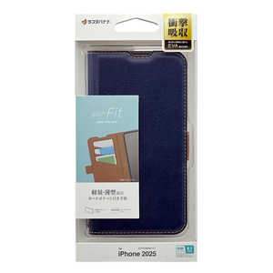 ラスタバナナ iPhone 16e 薄型手帳サイドマグネットケース 衝撃吸収 ×ブラウン ネイビー 8698IP5EBSMNVBR ラスタバナナ iPhone 16e 薄型手帳サイドマグネットケース 衝撃吸収 ×ブラウン ネイビー 8698IP5EBSMNVBR