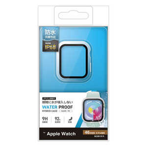 X^oii Apple Watch series10 46mm KXtB P[X Jo[ nCubh   KX̌^veN^[ hP[X IPX68 \ʍdx9H N