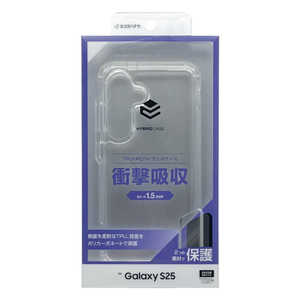 ラスタバナナ Galaxy S25 ハイブリッドケース TPU×PC クリア 8744GS25HPCL ラスタバナナ Galaxy S25 ハイブリッドケース TPU×PC クリア 8744GS25HPCL