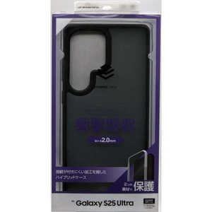 ラスタバナナ Galaxy S25 Ultra ハイブリッドケース TPU×PC ブラック×フロストブラック 8757GS25UHPBKFB ラスタバナナ Galaxy S25 Ultra ハイブリッドケース TPU×PC ブラック×フロストブラック 8757GS25UHPBKFB