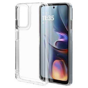 ラスタバナナ moto g05 ハイブリッドケース TPU×PC クリア 8828MG05HPCL ラスタバナナ moto g05 ハイブリッドケース TPU×PC クリア 8828MG05HPCL