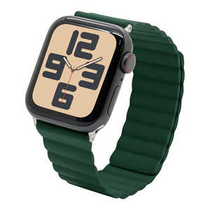 ラスタバナナ Apple Watch 38/40/41/Series10 42mm マグネットシリコンバンド グリーン RBLAWM4007GR ラスタバナナ Apple Watch 38/40/41/Series10 42mm マグネットシリコンバンド グリーン RBLAWM4007GR