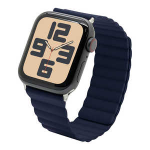 ラスタバナナ Apple Watch 38/40/41/Series10 42mm マグネットシリコンバンド ブルー RBLAWM4007BL ラスタバナナ Apple Watch 38/40/41/Series10 42mm マグネットシリコンバンド ブルー RBLAWM4007BL