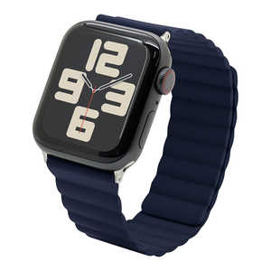 ラスタバナナ Apple Watch 44/45/46/49mm マグネットシリコンバンド ブルー RBLAWM4407BL ラスタバナナ Apple Watch 44/45/46/49mm マグネットシリコンバンド ブルー RBLAWM4407BL