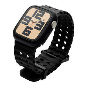 ラスタバナナ Apple Watch 38/40/41/Series10 42mm シリコンバンド ブラック RBLAW4007BK ラスタバナナ Apple Watch 38/40/41/Series10 42mm シリコンバンド ブラック RBLAW4007BK
