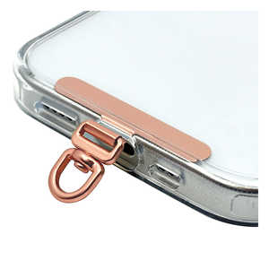 ラスタバナナ Burali ストラップホルダーシート ステンレス 360°回転 ピンクゴールド RFRSTHS06PG