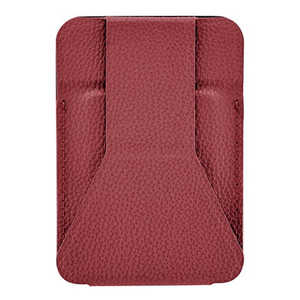 ラスタバナナ MagSafe対応 カードポケット スタンド機能付き レッド RMPKT01RD