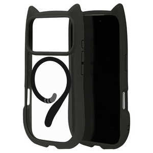 X^oii iPhone 17 ProP[X mimi L TPU×PC ͏[dΉ BK ubN 9018IP5BHPMBK