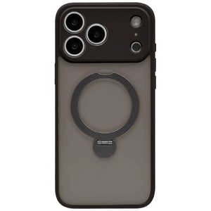 ラスタバナナ iPhone 17 Pro Maxケース ZEROSAFE 極 回転スタンド 磁力充電対応 FBK ブラック 9102IP5DZSFBK