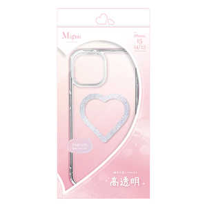 ラスタバナナ iPhone 15/14/13 Mignu TPU×PC ラメSV CL ラメシルバー 9120IP361HPSV ラスタバナナ iPhone 15/14/13 Mignu TPU×PC ラメSV CL ラメシルバー 9120IP361HPSV