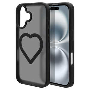 ラスタバナナ iPhone 16 Mignu TPU×PC BK×FBK フロストブラック 9121IP461HPFBK ラスタバナナ iPhone 16 Mignu TPU×PC BK×FBK フロストブラック 9121IP461HPFBK