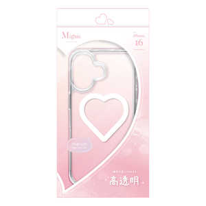 ラスタバナナ iPhone 16 Mignu TPU×PC CL クリア 9125IP461HPCL ラスタバナナ iPhone 16 Mignu TPU×PC CL クリア 9125IP461HPCL