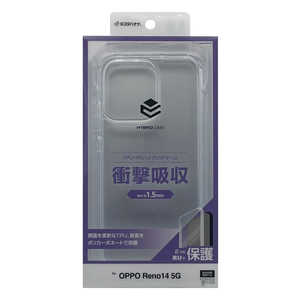 ラスタバナナ OPPO Reno14 5G ハイブリッドケース TPU×PC クリア 9228OR14HPCL ラスタバナナ OPPO Reno14 5G ハイブリッドケース TPU×PC クリア 9228OR14HPCL