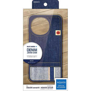 X^oii AQUOS sense10 fjP[X BLUE SAKURA RIGID 9259AS10HPJRGD