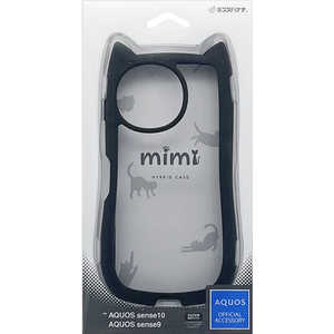 X^oii AQUOS sense10 mimi LP[X TPU×PC ubN 9290AS10HPBK