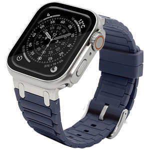 ���X�^�o�i�i Apple Watch 44/45/46/49mm ULTRA STYLE silicon band �l�C�r�[ RBLAWUS4408NV